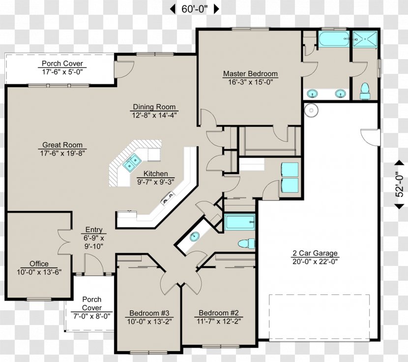 Floor Plan Design House - Elevation Transparent PNG