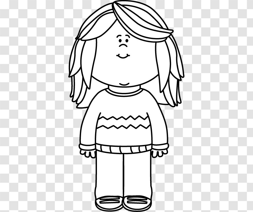 Child Black And White Clip Art - Silhouette Transparent PNG