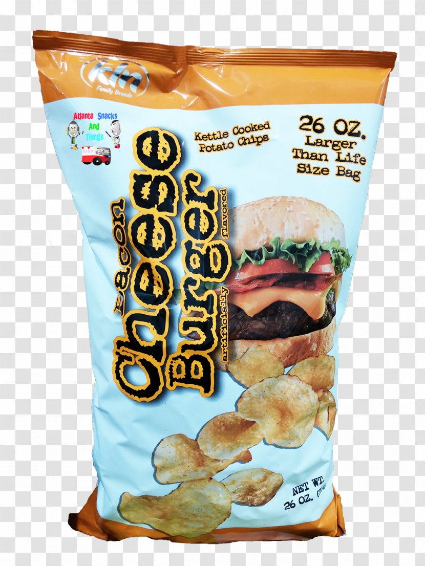 Vegetarian Cuisine Potato Chip Flavor Ingredient - Snack - Bacon Cheese Transparent PNG
