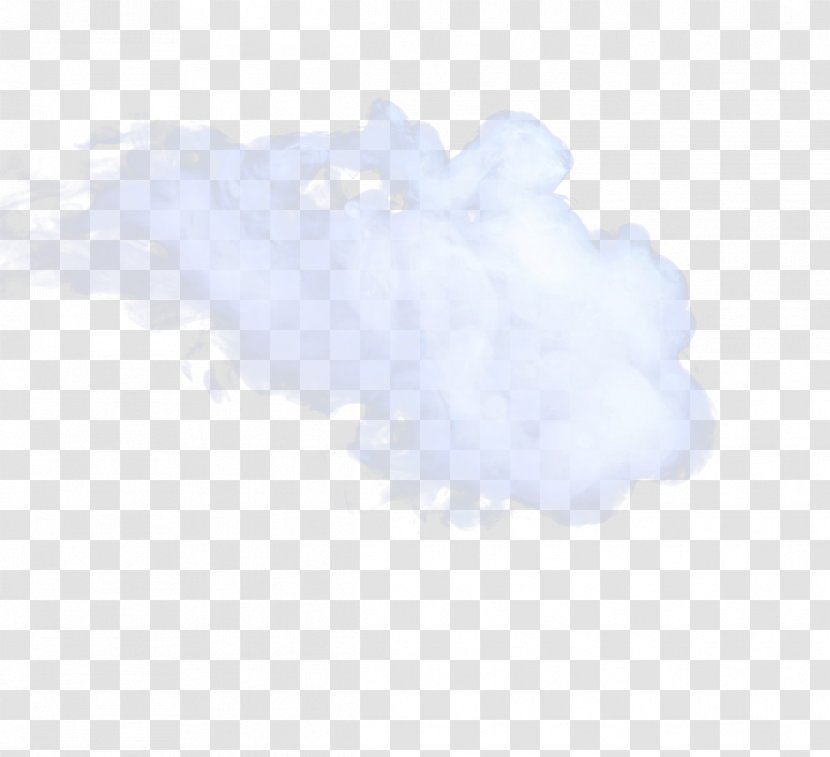 Blue Sky Cloud Pattern - White Mist Transparent PNG