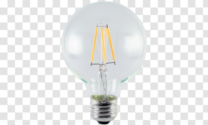 Incandescent Light Bulb LED Lamp Filament Lighting - Lightemitting Diode - Led Transparent PNG