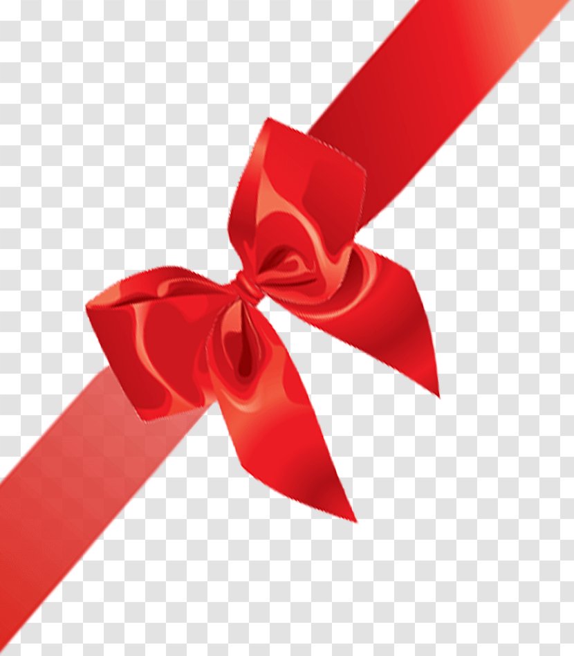 Red Ribbon Personal Care Beauty - Twine Transparent PNG