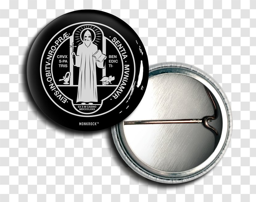 Rule Of Saint Benedict Medal Monk Jesus Prayer Monastery - Son God - Badge Transparent PNG