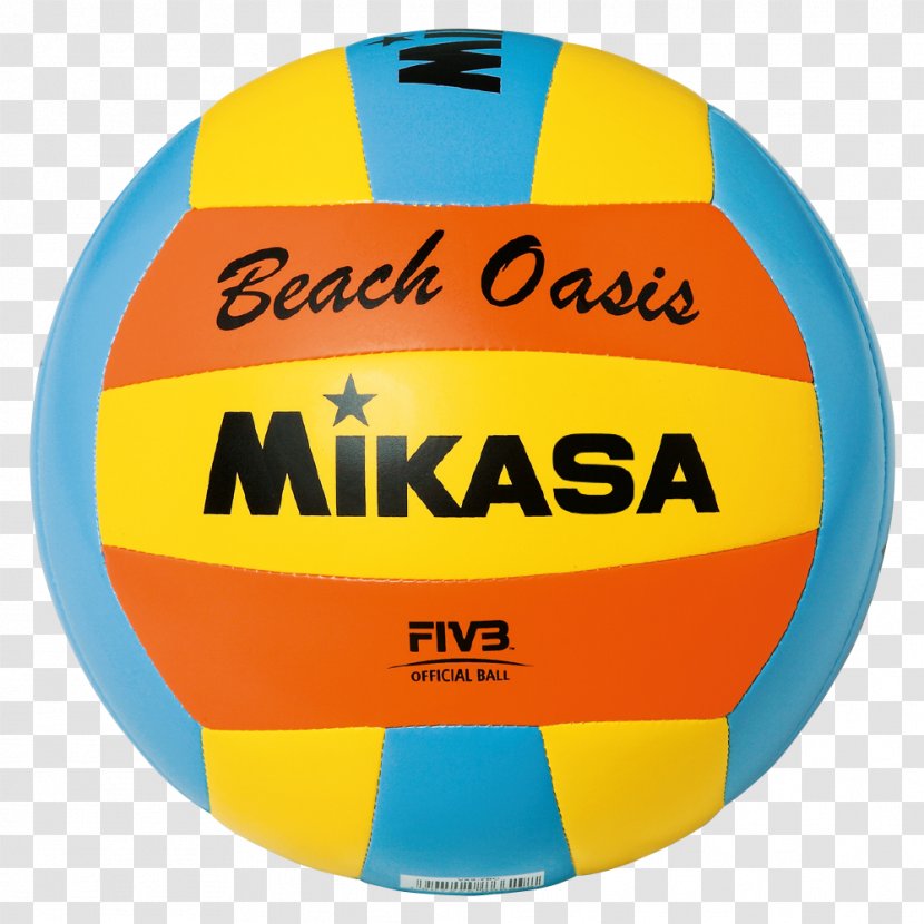 Mikasa Sports Beach Volleyball Water Polo Ball - Volley Transparent PNG