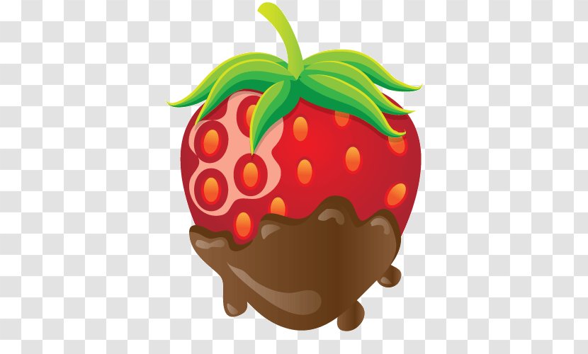 Strawberry Chocolate Cake Petit Four Milkshake Chip Cookie - Biscuits Transparent PNG