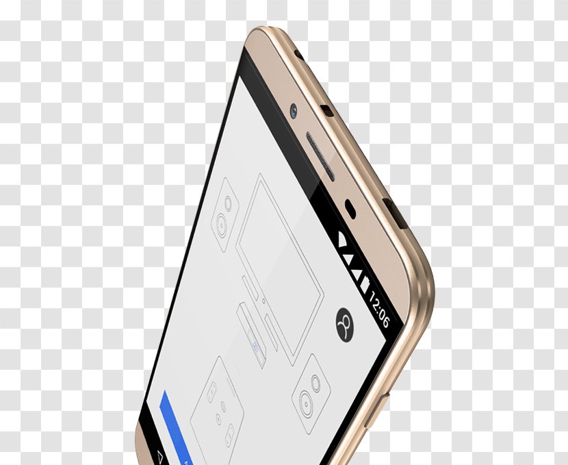 Smartphone Feature Phone Allview V2 Viper S Gold Mobilní Telefon Visual Fan - Technology Transparent PNG