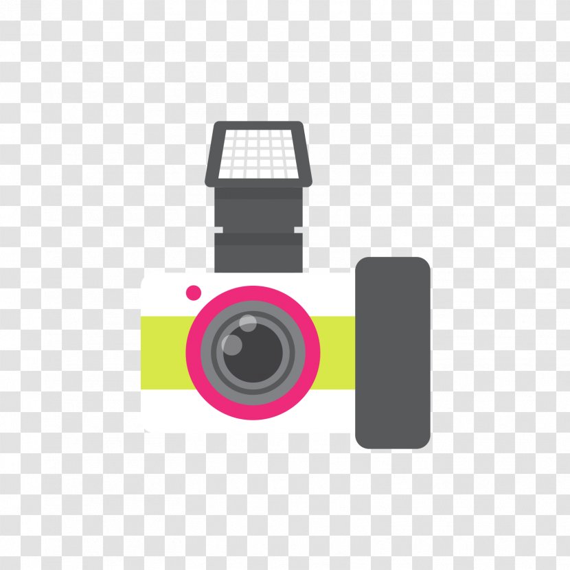 Photographic Film Digital Camera - Magenta - Yellow Black Transparent PNG