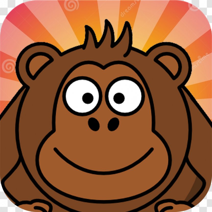 Cartoon Clip Art - Royaltyfree - Monkey Transparent PNG