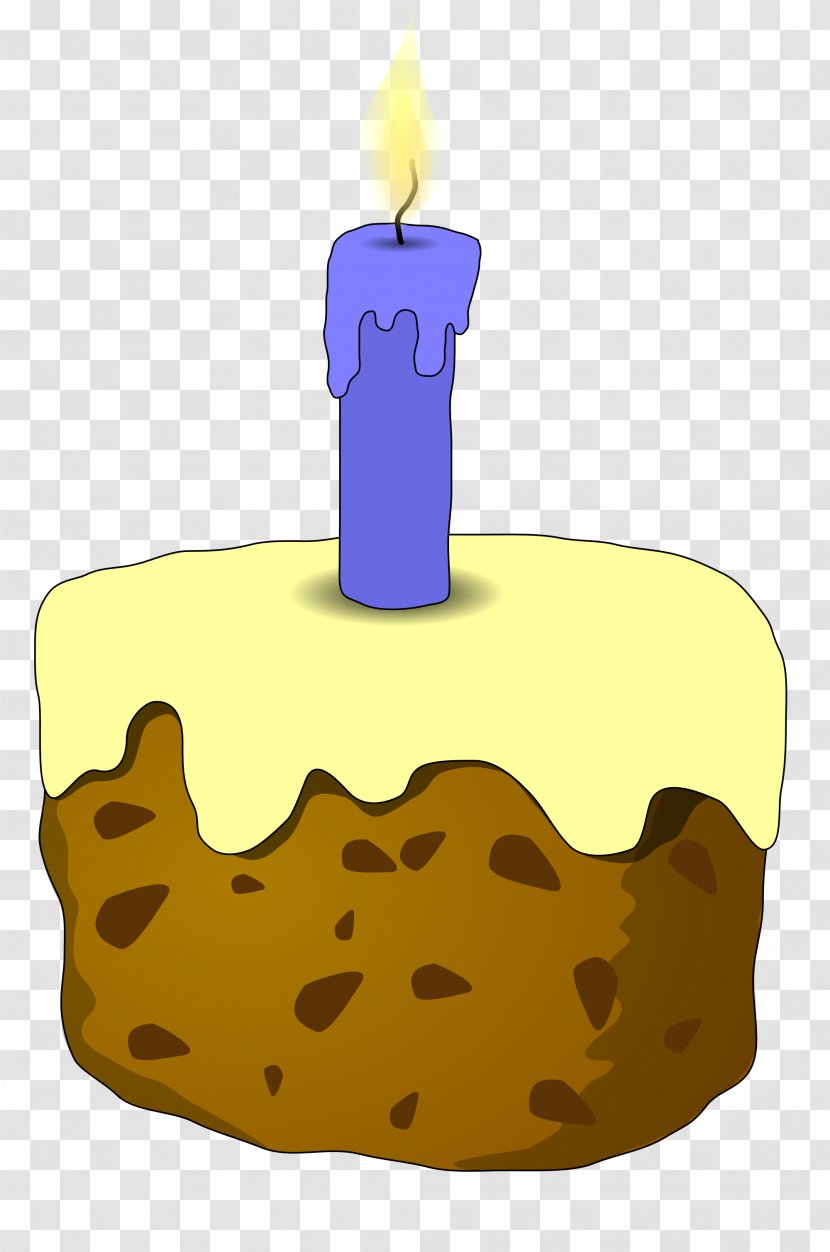 Birthday Cake Chocolate Clip Art - Candle Transparent PNG