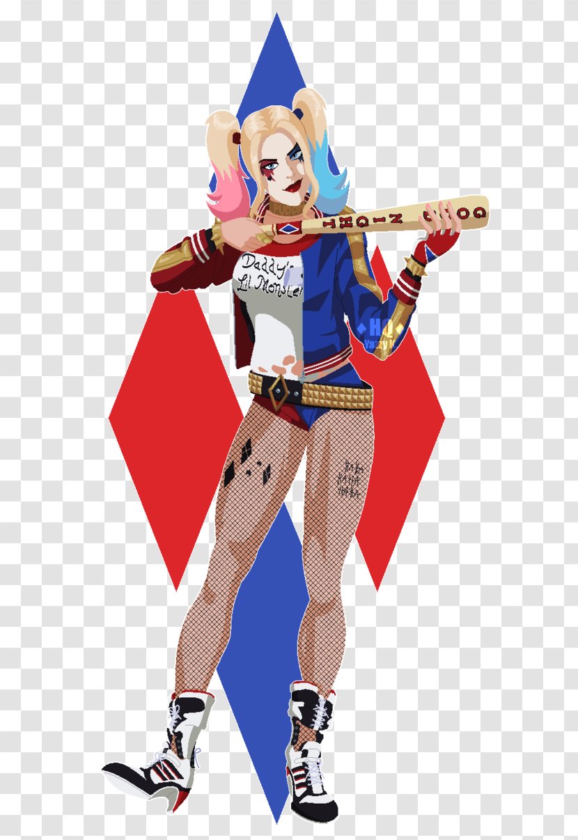 Harley Quinn Joker Black Canary Batman And White - Profession - Margot Robbie Transparent PNG