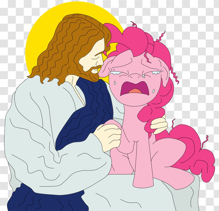 Human Behavior Illustration Clip Art Horse - Cartoon - Pinkie Pie Sad Face Crying Transparent PNG