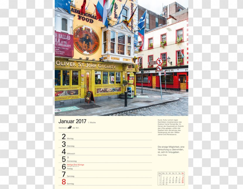 Calendar Advertising Brand - Text - Planer Transparent PNG