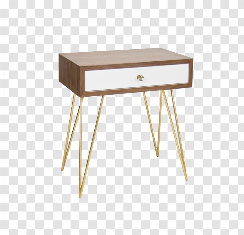 Bedside Tables Drawer Bedroom Light - End Table Transparent PNG