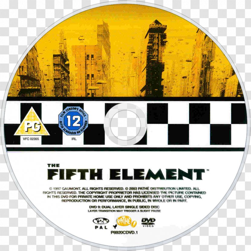 DVD Graphic Design Disk Image Download - Fifth Element - Movie Elements Transparent PNG