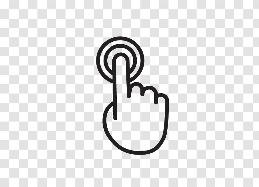 Hand Gesture - Touchscreen - Hand-painted Cartoon,Hand Touch,gesture Transparent PNG