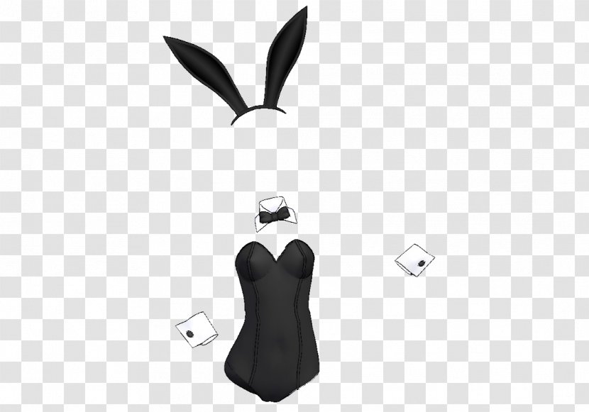 Suit Clothing Dress Rabbit Costume - Black And White Transparent PNG