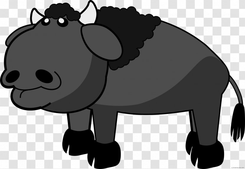 Cattle Christian Clip Art - Bison Transparent PNG