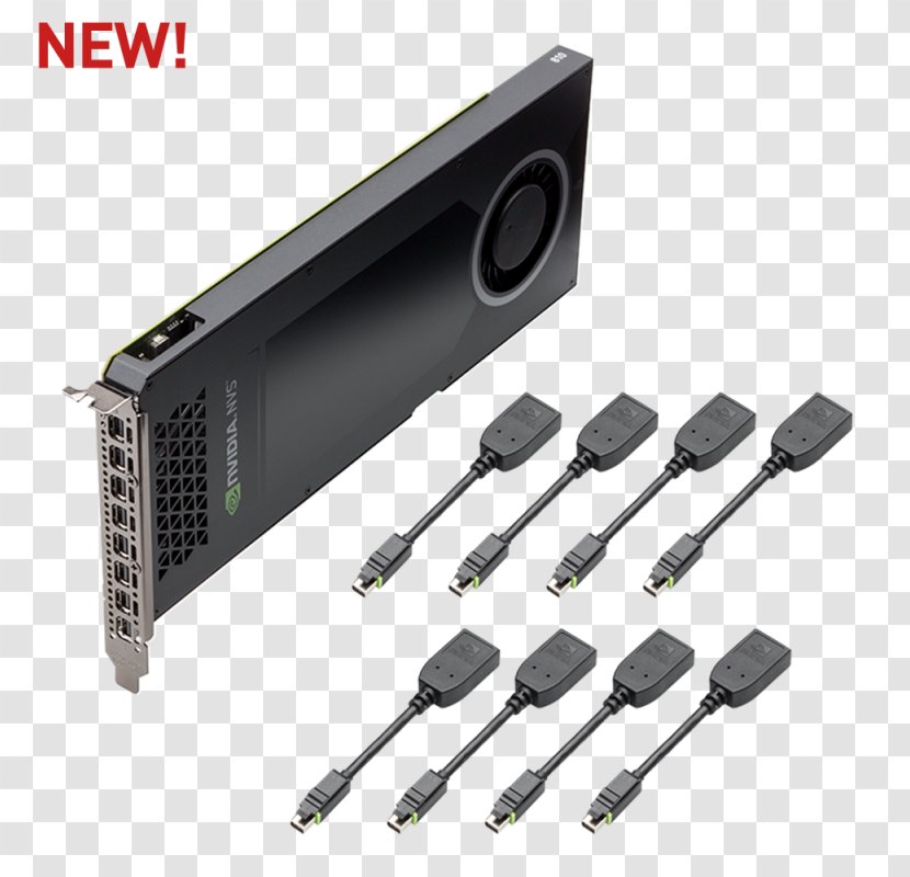 Graphics Cards & Video Adapters Quadro NVS NVIDIA 810 PNY Technologies - Nvidia Transparent PNG