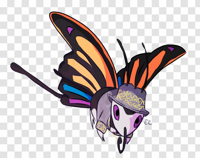 Monarch Butterfly Insect Brush-footed Butterflies - Legendary Creature Transparent PNG