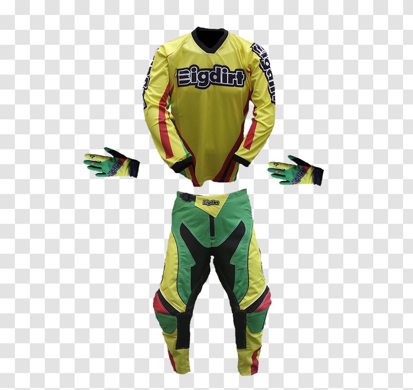 Clothing Pants Sleeve Motocross Jersey - Connected Apparel Transparent PNG