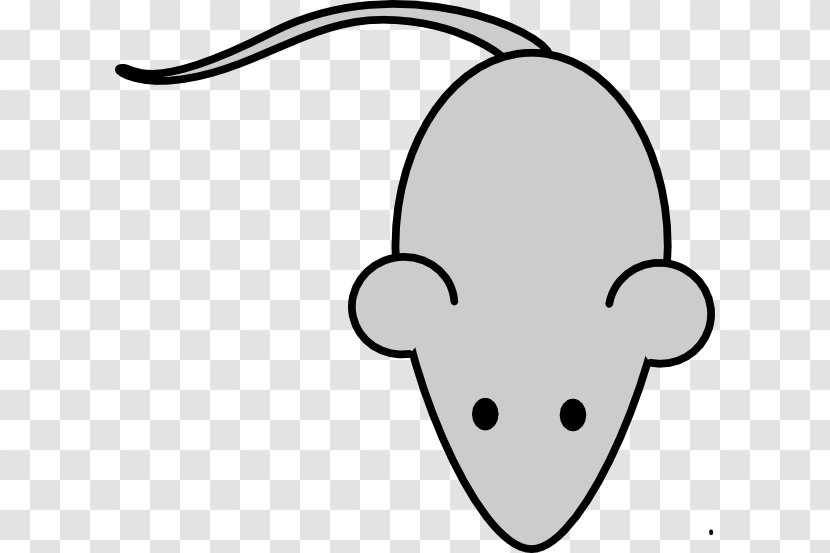 Computer Mouse Minnie Drawing Clip Art - Silhouette Transparent PNG