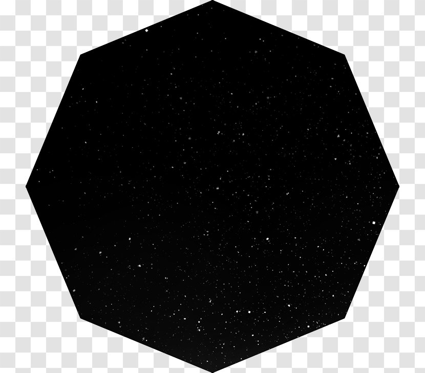 Angle Black M - Polygon Frame Transparent PNG