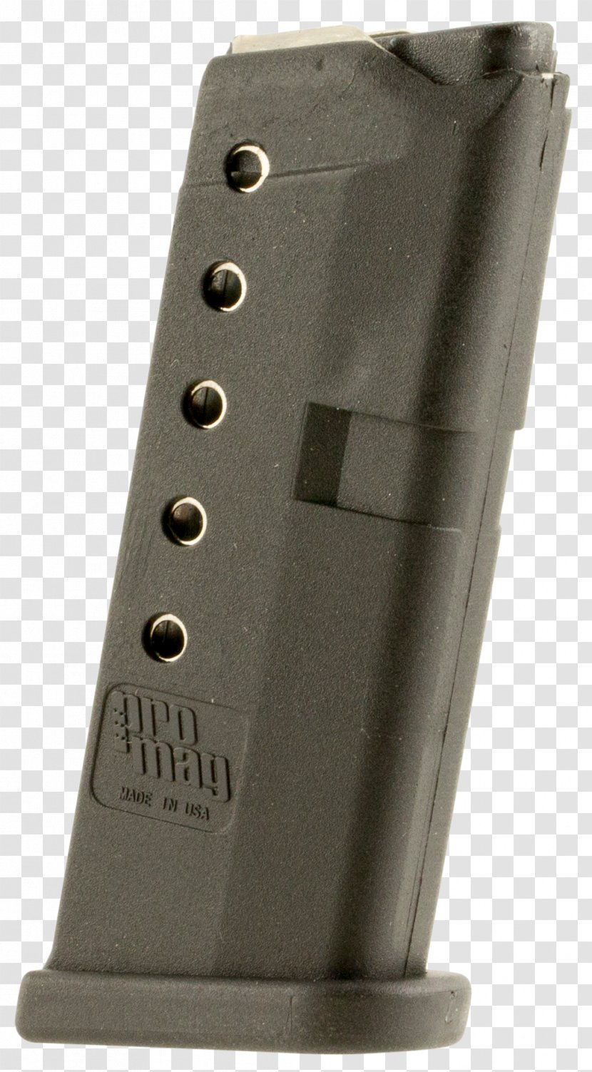 High-capacity Magazine 克拉克42 Glock Ges.m.b.H. Cartridge - 380 Acp Transparent PNG