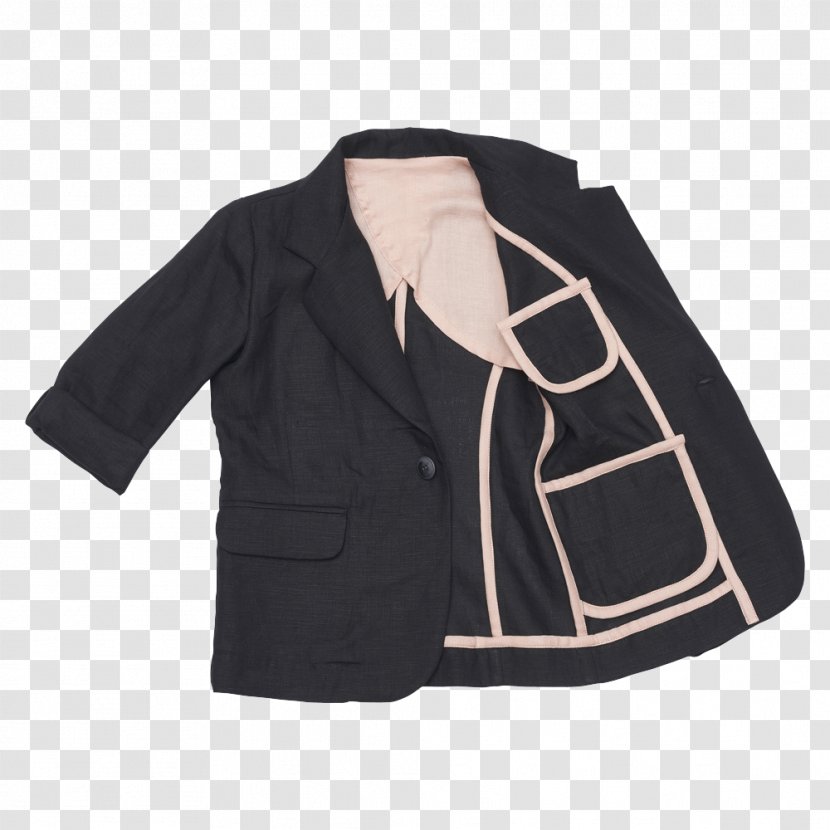 Blazer Sleeve Black M - Jacket Transparent PNG