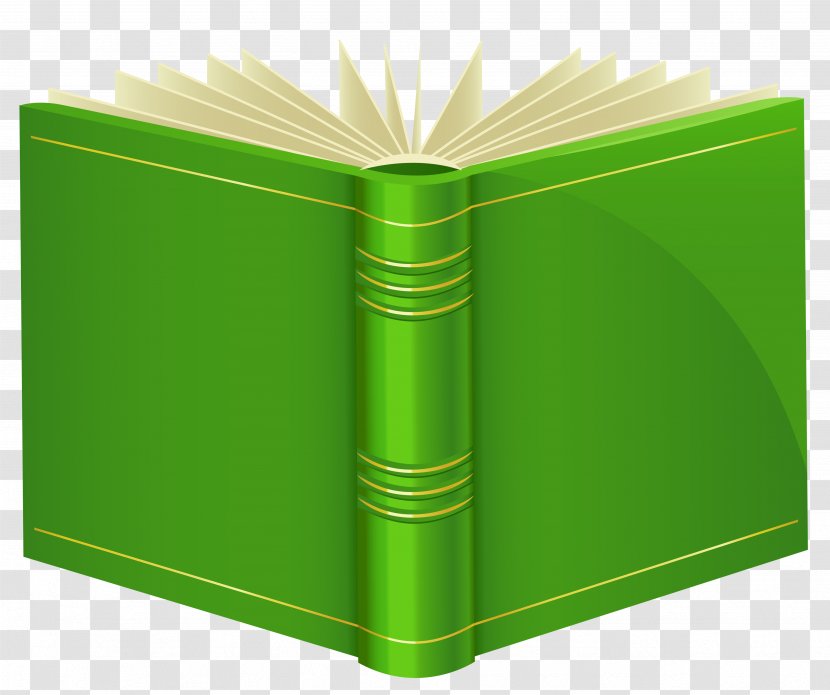 Book Green Clip Art - Rectangle Transparent PNG