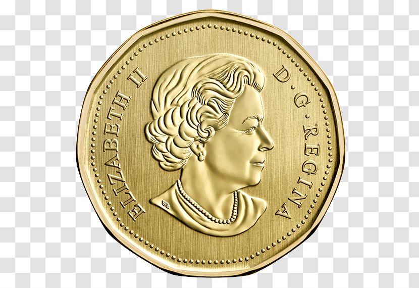 Canadian Gold Maple Leaf Coin Royal Mint - Money Transparent PNG