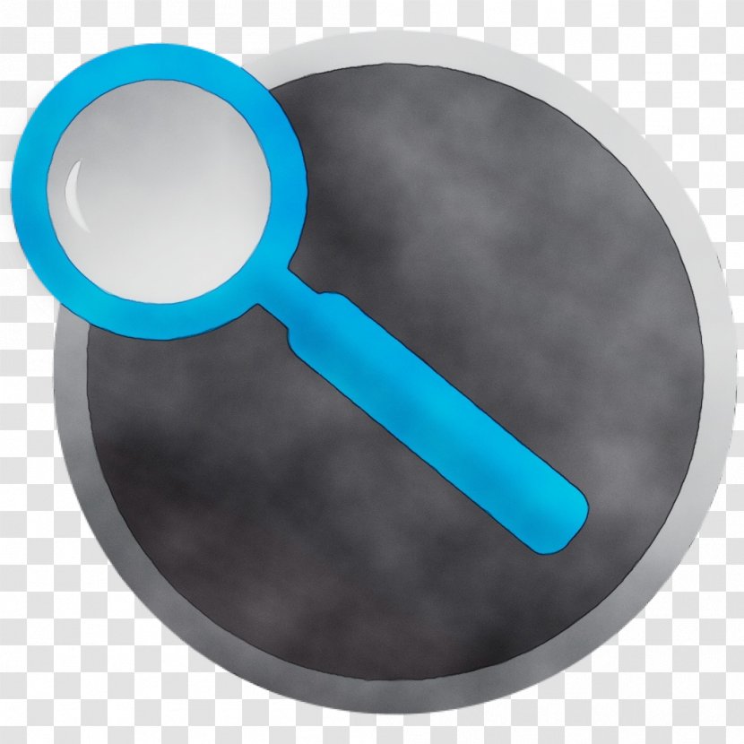 Aqua Blue Turquoise Material Property Magnifier - Plastic Transparent PNG