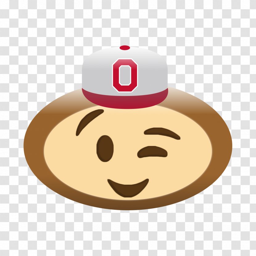 Ohio State University Buckeyes Football Men's Basketball Brutus Buckeye - Emoji - American Transparent PNG