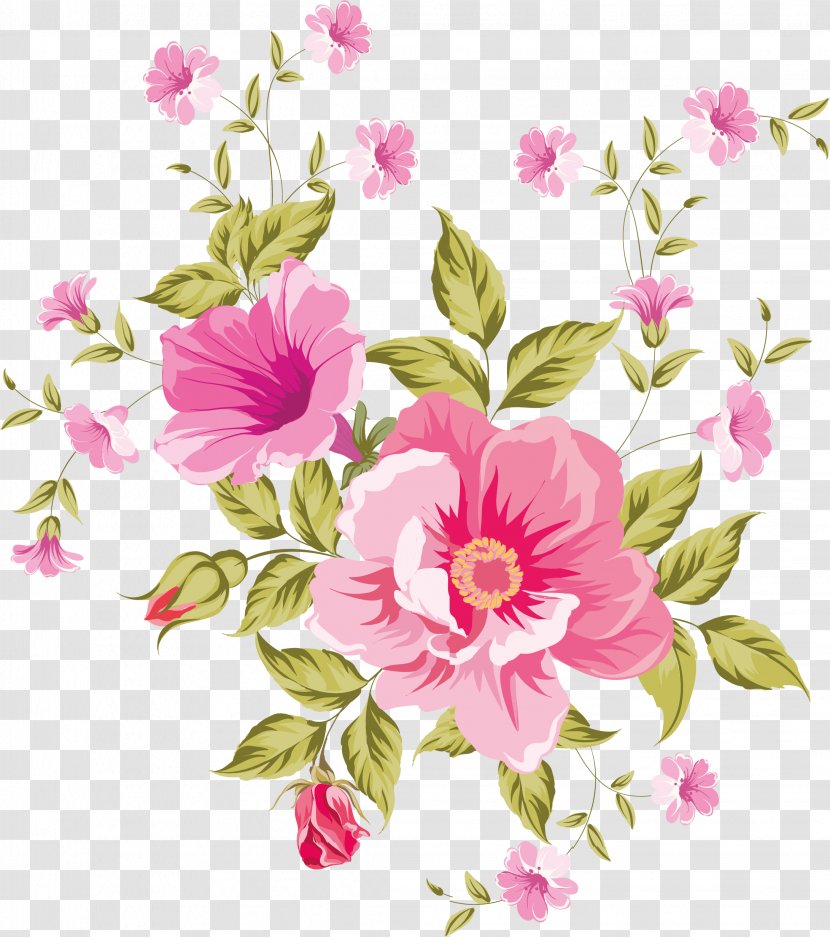 Floral Design Flower Drawing Clip Art - Rose Family Transparent PNG