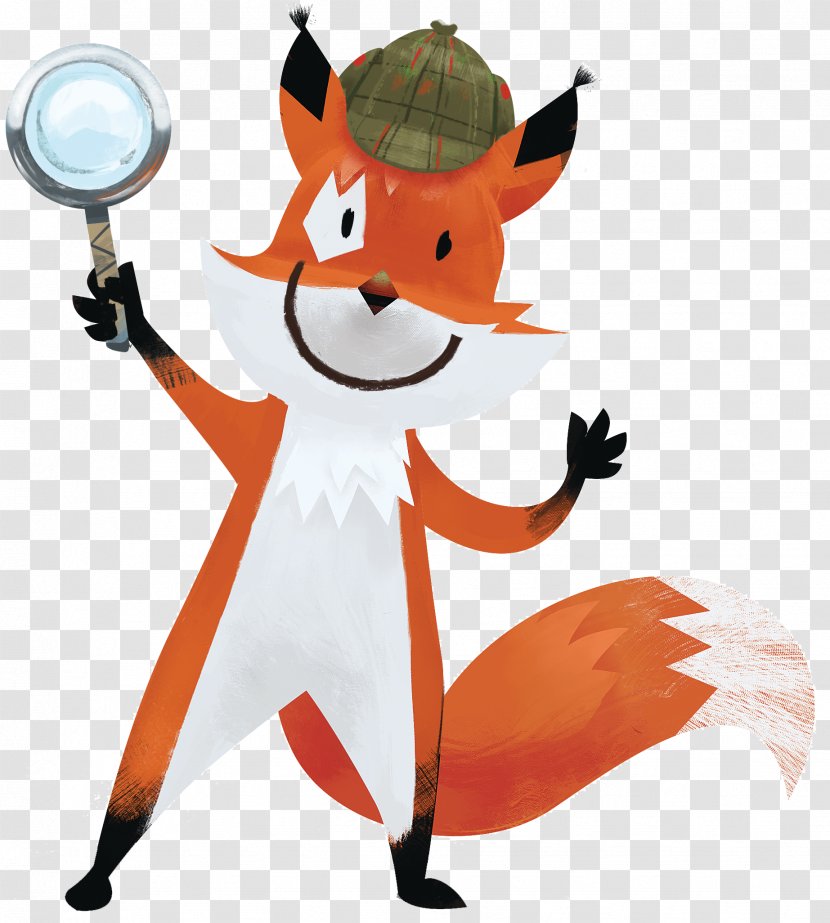 Red Fox Mascot Character Clip Art - Mammal - Camp Chi Transparent PNG