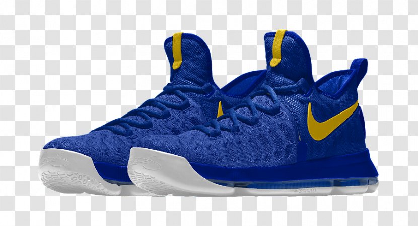 Golden State Warriors Nike Basketball Shoe - Free - Kevin Durant Transparent PNG