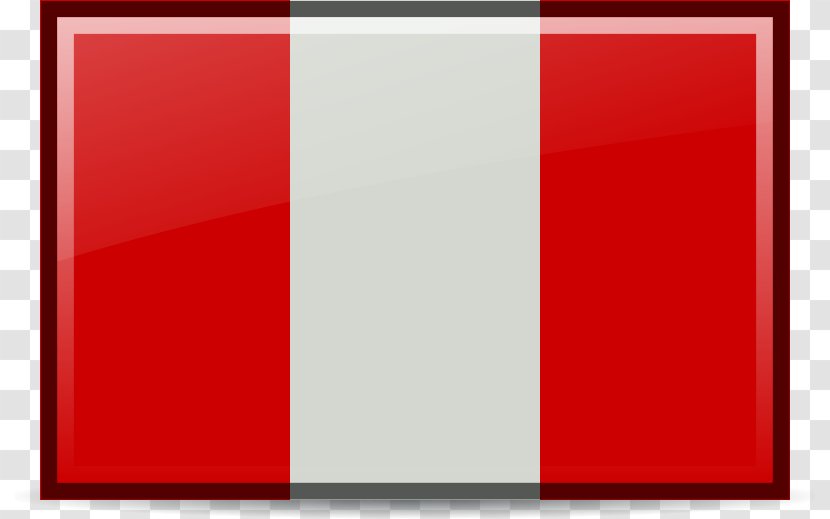 Flag Of Peru Clip Art - Rectangle - Cliparts Transparent PNG
