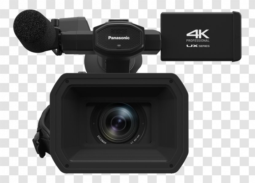 Camcorder Professional Video Camera Panasonic Cameras - Agux180 Transparent PNG