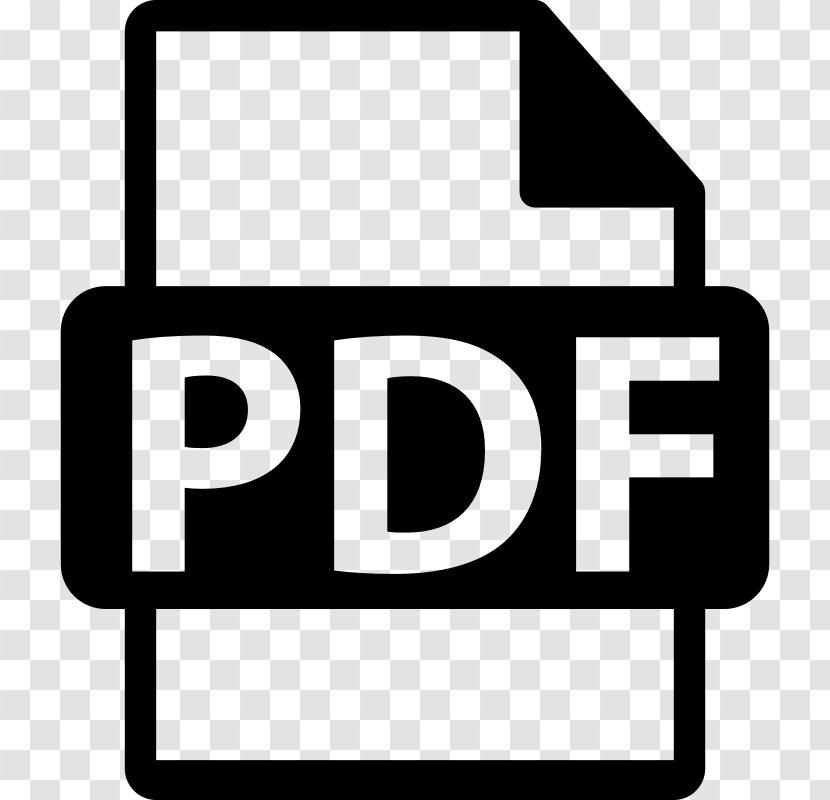 PDF Document File Format - Rectangle - Pdf Transparent PNG