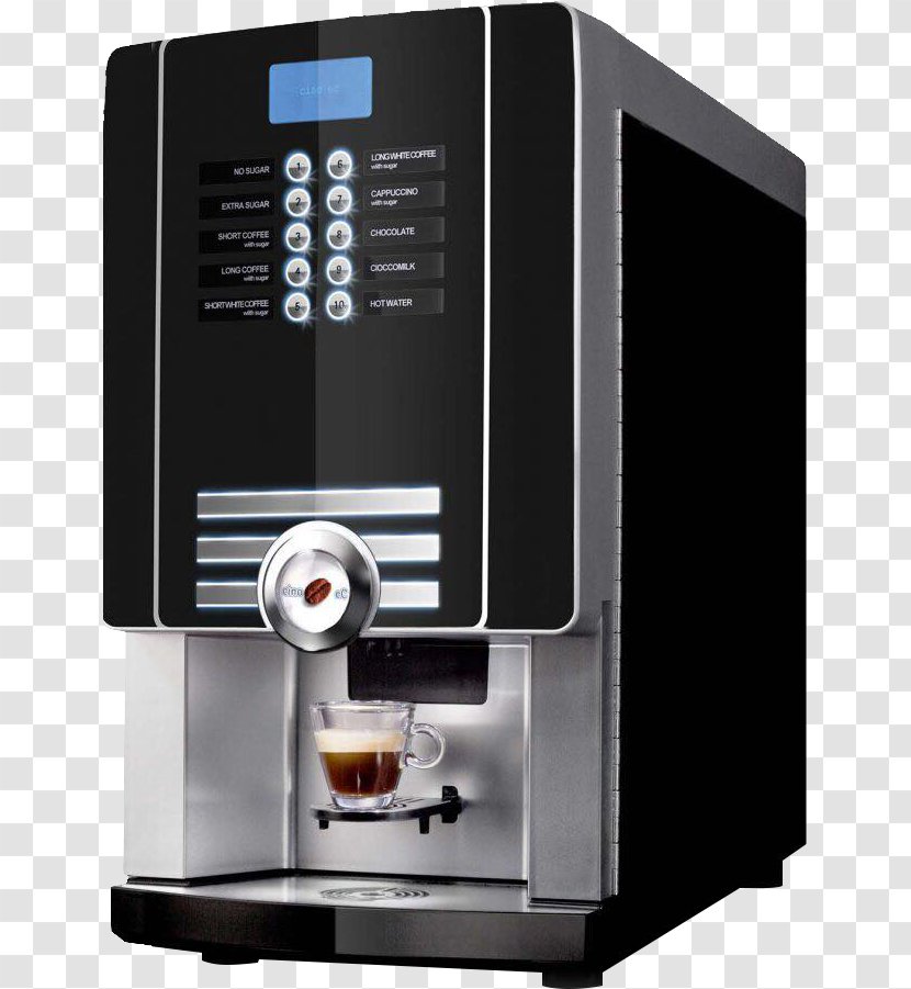 Espresso Machines Coffee Latte Cappuccino - Machine - Bean Dispenser Display Transparent PNG