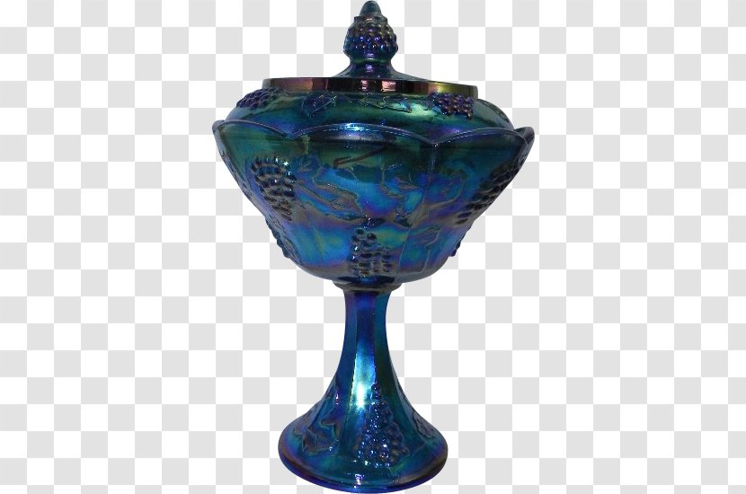 Vase Glass Cobalt Blue - Drinkware Transparent PNG