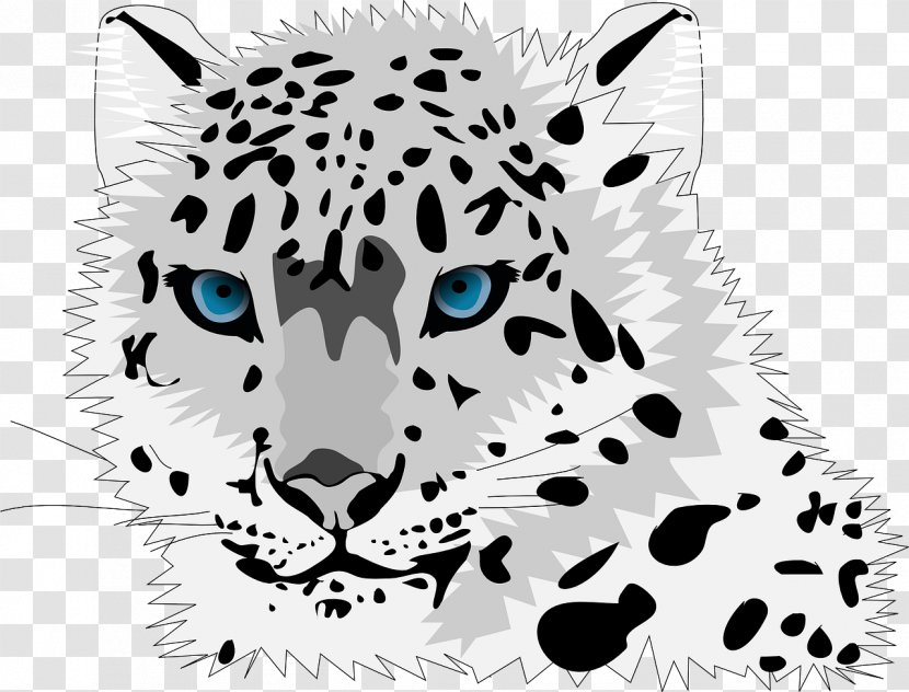 Felidae Snow Leopard Amur Clip Art - Fauna Transparent PNG