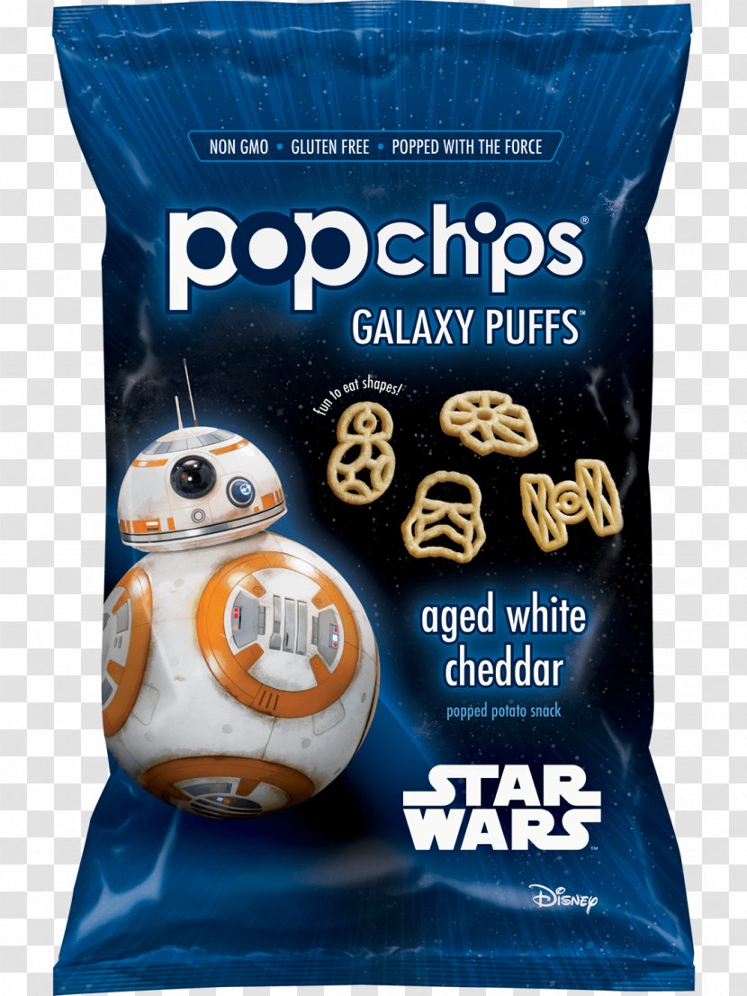 Popchips Potato Chip Star Wars Snack The Force - Junk Food Transparent PNG