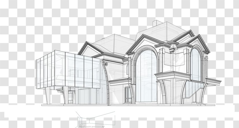 Sketch Architecture Product Design - Structure Transparent PNG