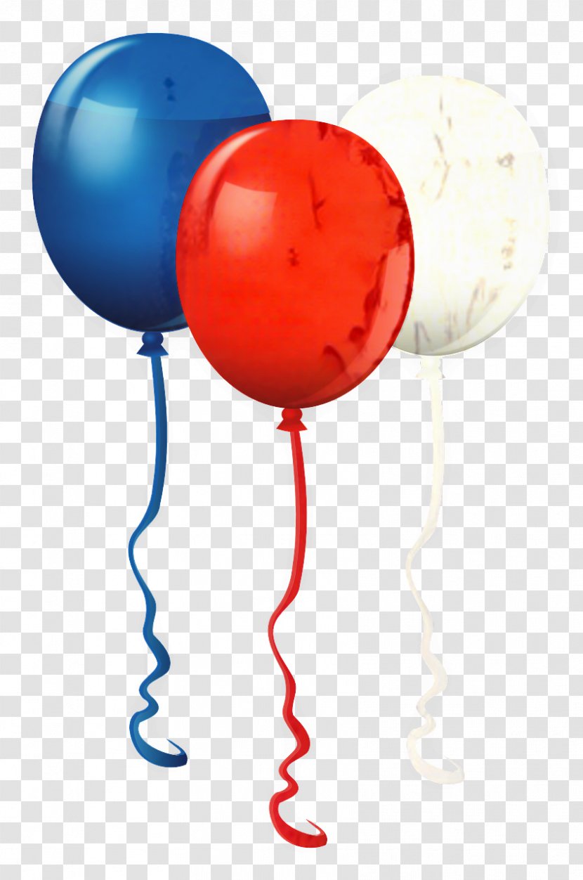 Red White & Blue Balloons Clip Art United States Transparent PNG