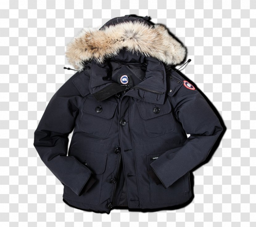 Hood Fur Clothing Jacket Bluza - Canada Goose Transparent PNG