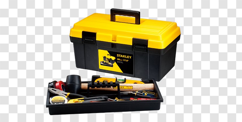 Stanley Hand Tools Tool Boxes Plastic - Woodshop Cabinets Transparent PNG
