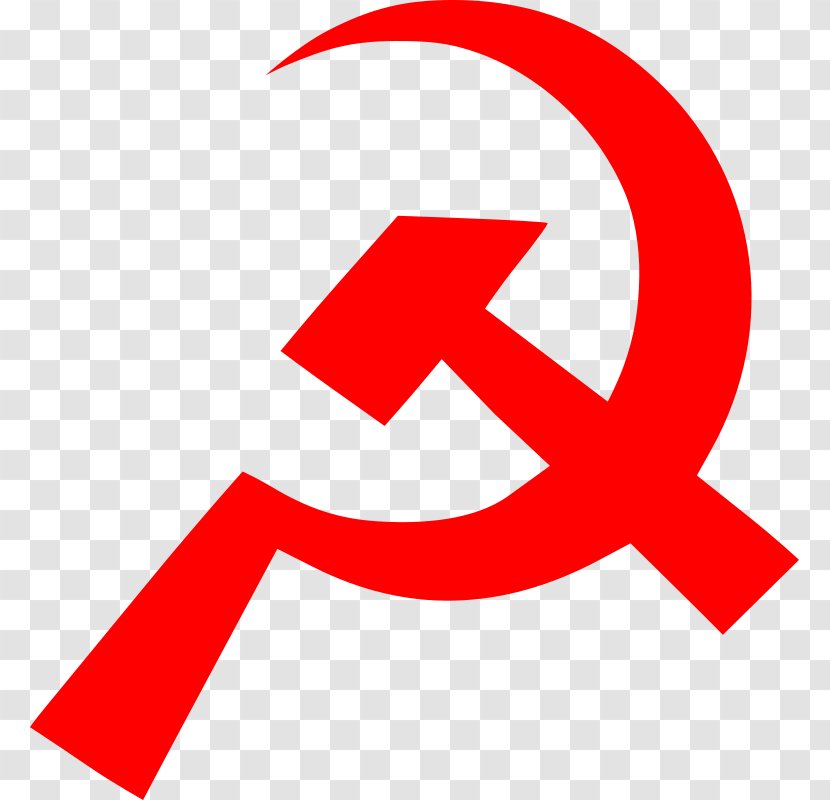 Soviet Union Hammer And Sickle Communism Clip Art - Point Transparent PNG