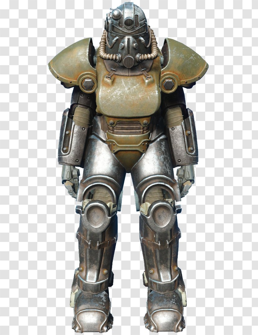 Fallout: New Vegas Fallout 4 Brotherhood Of Steel 3 Powered Exoskeleton - Figurine - Fall Out Transparent PNG