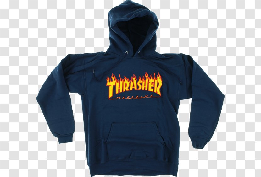 Hoodie Thrasher Sweater Bluza T-shirt - Sweatshirt Transparent PNG