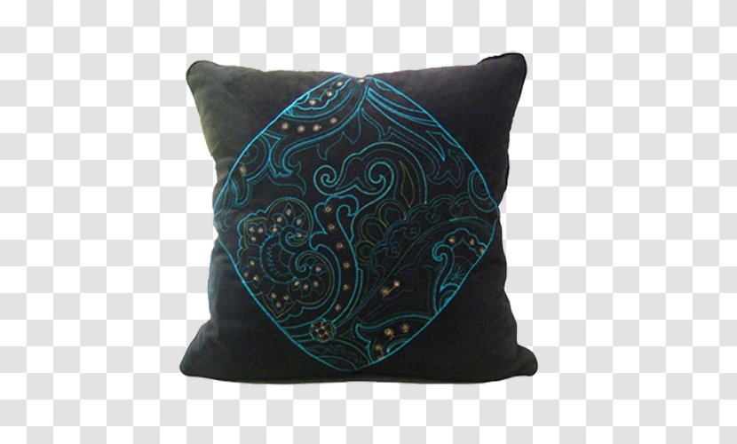 Dakimakura Pillow Black Cushion - Low-key Transparent PNG